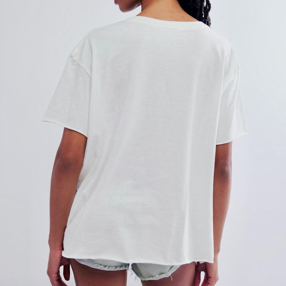 Free People The Bureau Cowboy Rose Tee - Picture 2 of 7